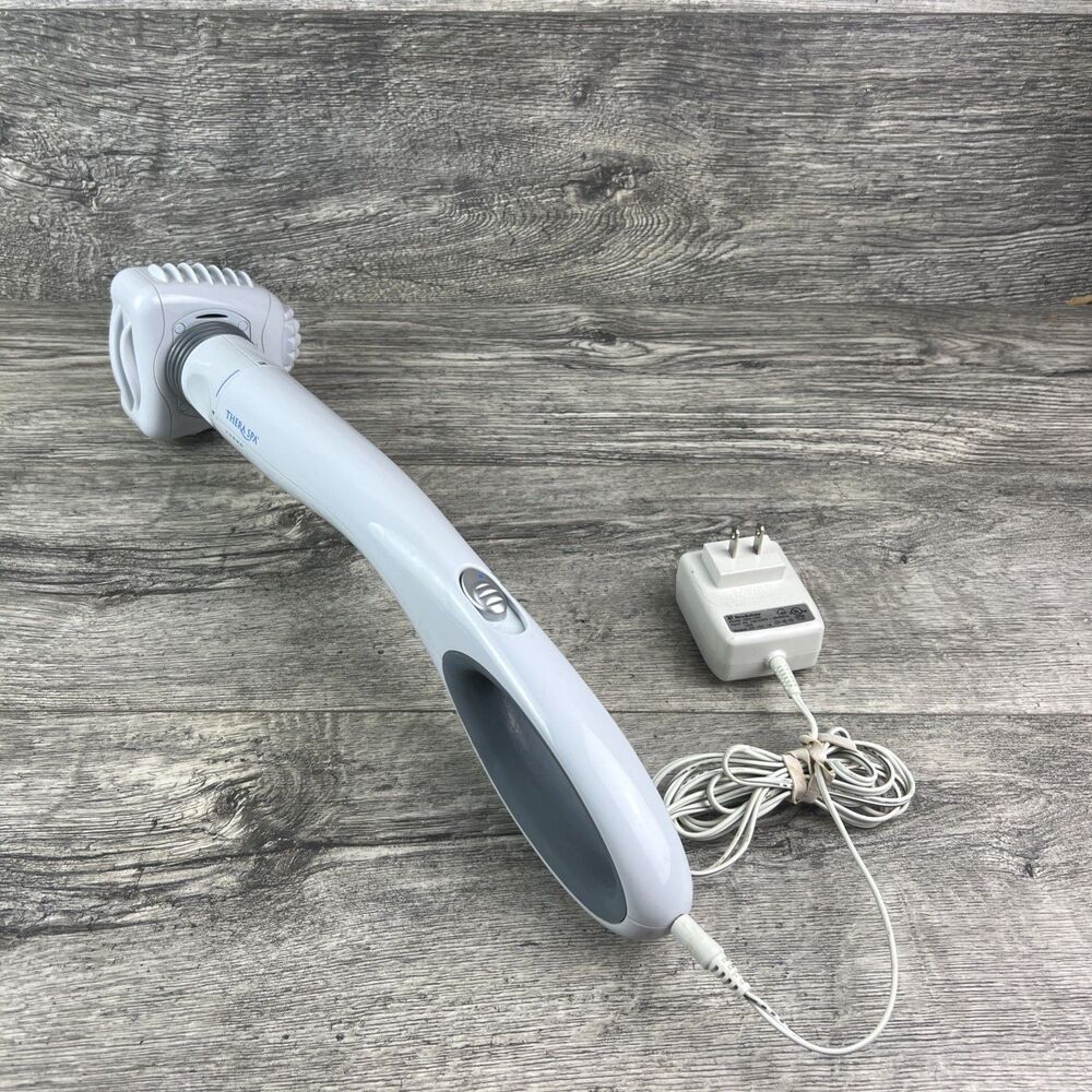 Brookstone TheraSpa Turbo Massager Vibrating Body Wand BAM5000 w/ Power Cord